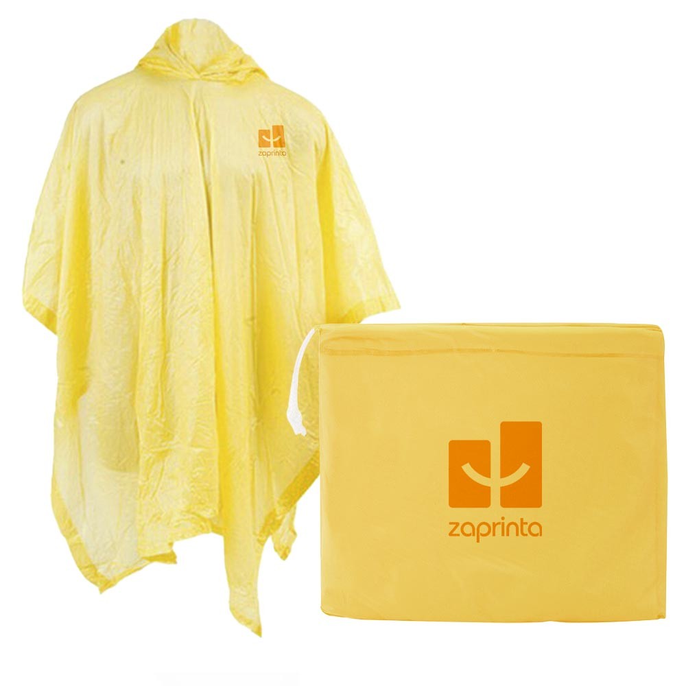 PVC-poncho med knaplukning - Sylvia