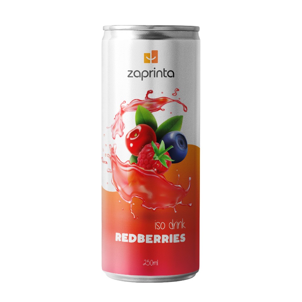 Rød Bær Isotonisk Energidrik 250ml - Caroline