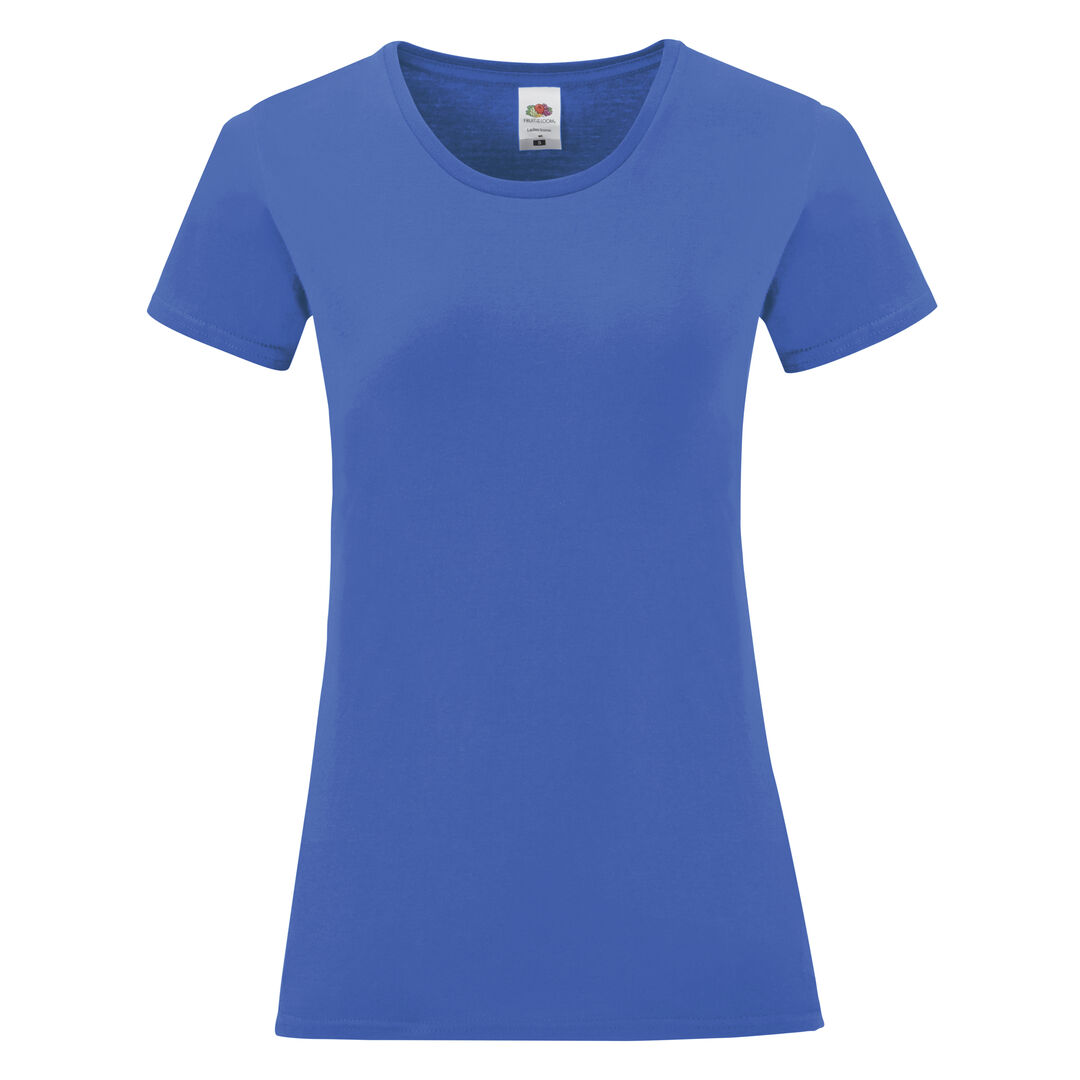 Ikonisk Kvinders Farve T-shirt - Aakirkeby