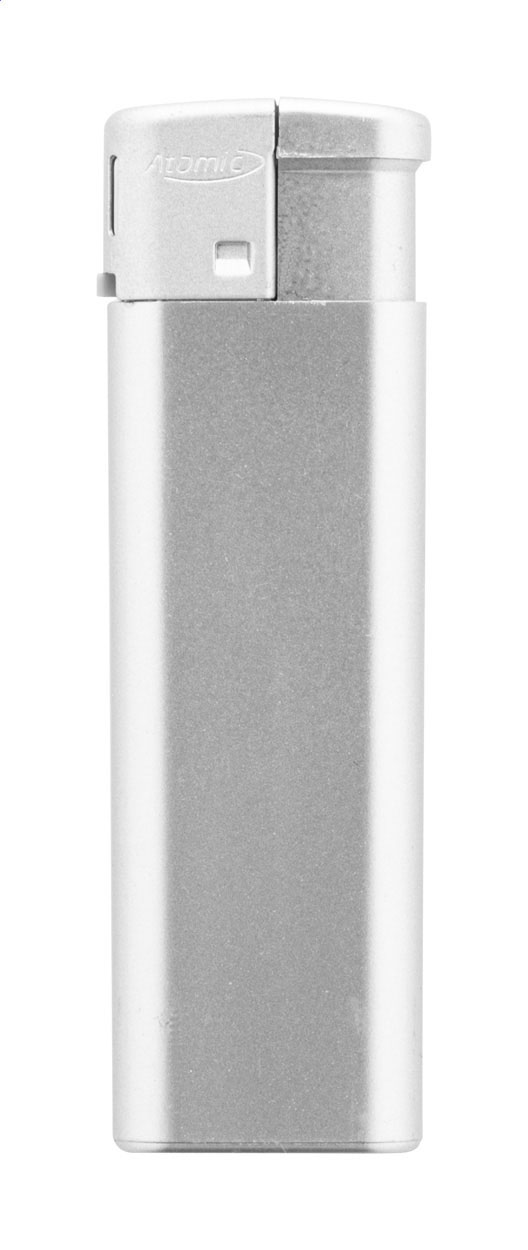 Metallisk Piezo Genopfyldelig Lighter - Hanstholm trykt med logo