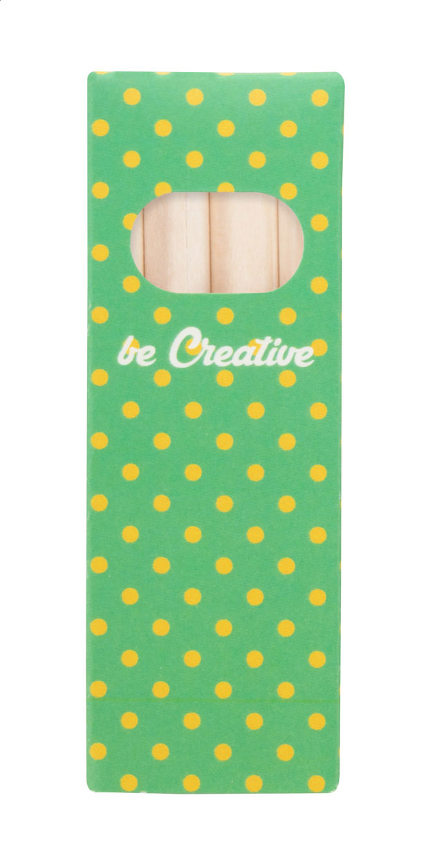 Farveblyantsæt i træ - Oscar