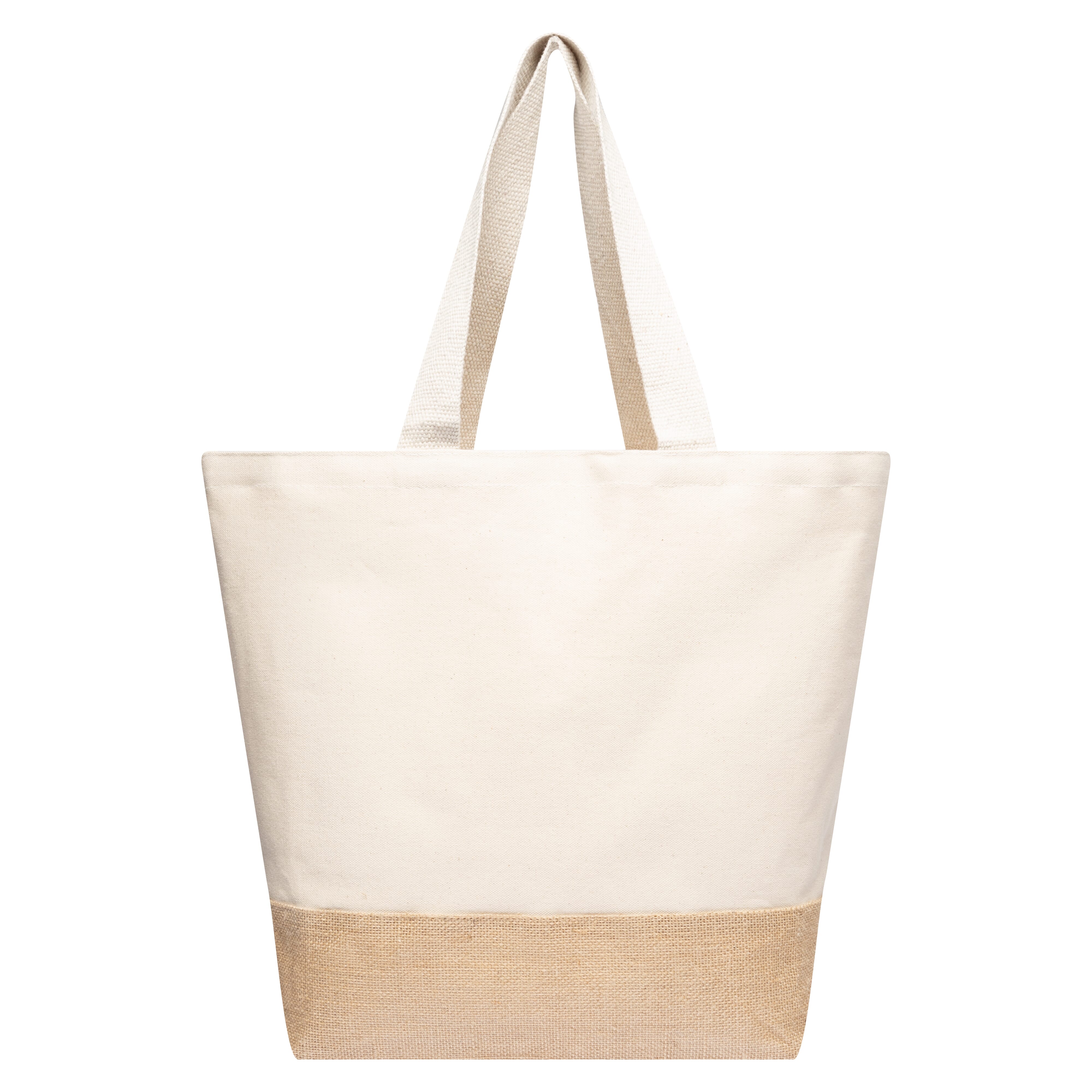 Jute Shopper med bomuldslomme - Billund