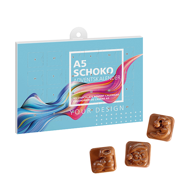 Chokolade Julekalender - Hørning trykt med logo
