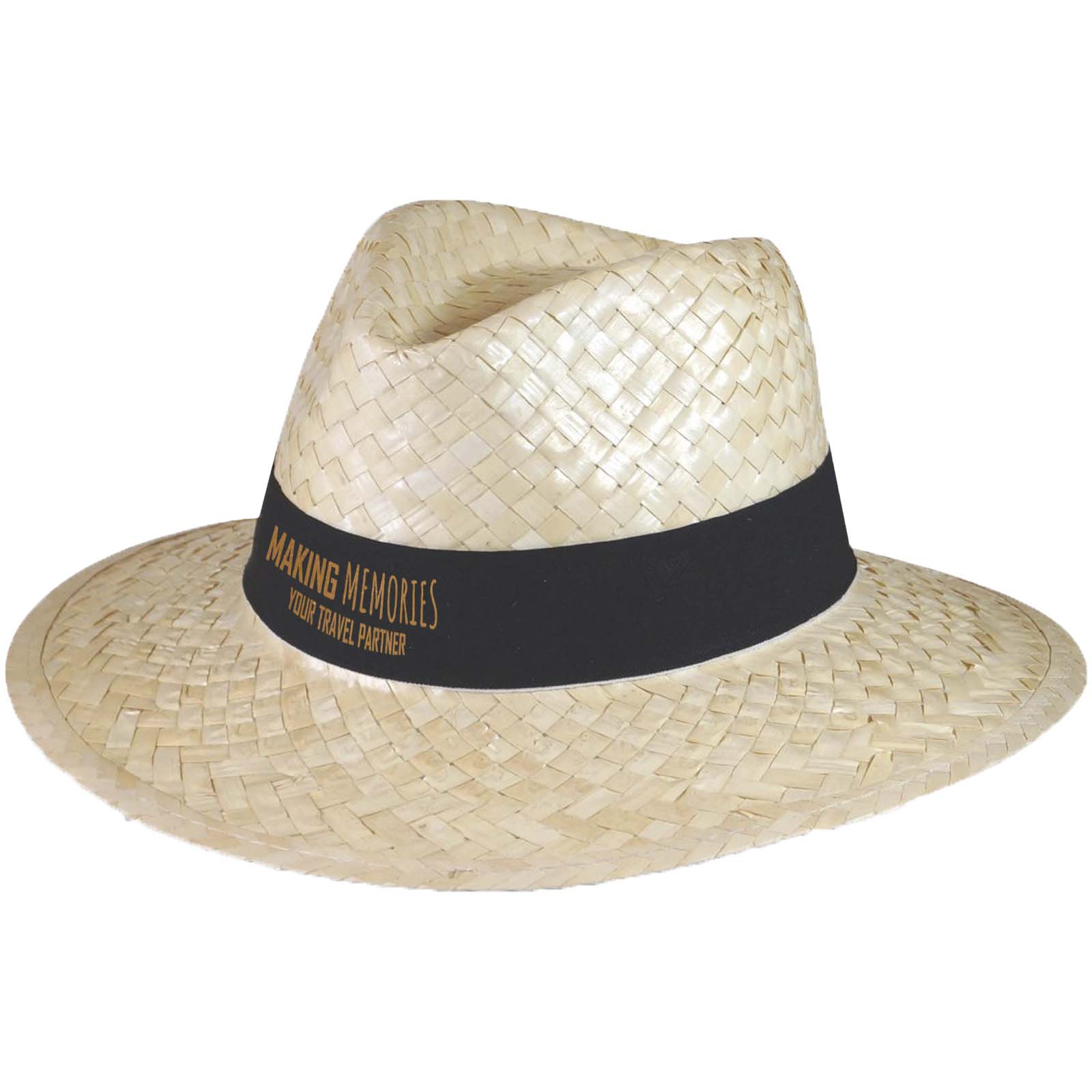 Elegance Stråhat - Langebæk trykt med logo