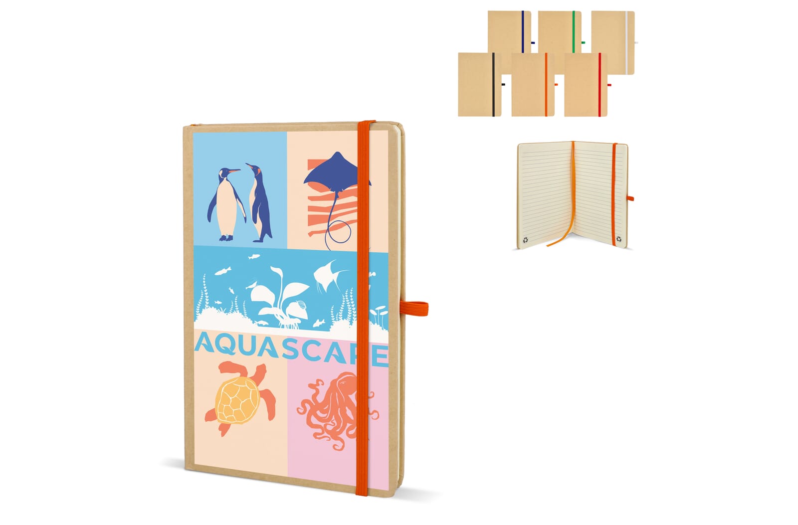 Notesbog Kraftpapir A5