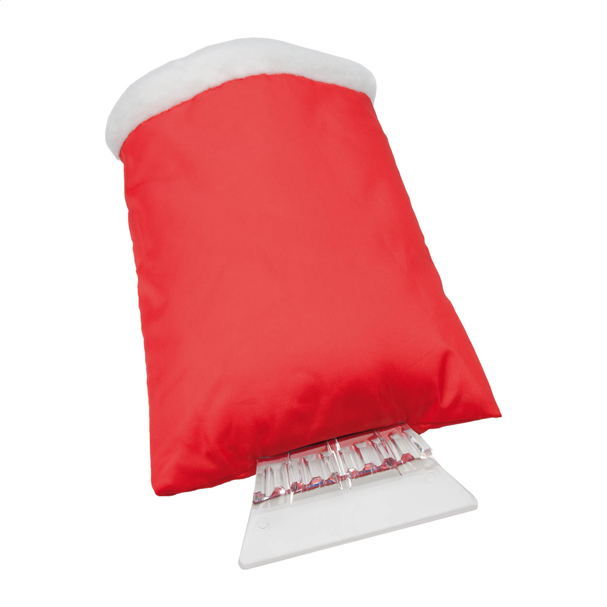 Gloxa isskraber med handske i 210T polyester og logo