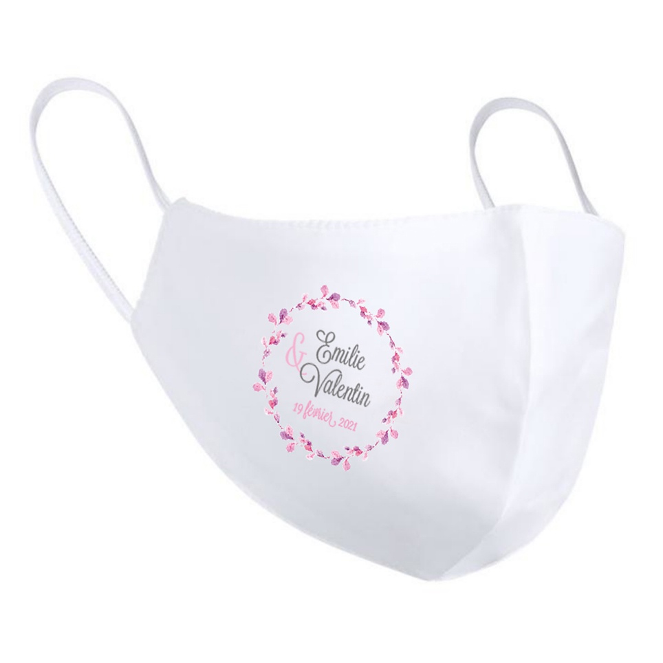 Genanvendelig dobbeltlags hygiejnisk ansigtsmaske - Sarah