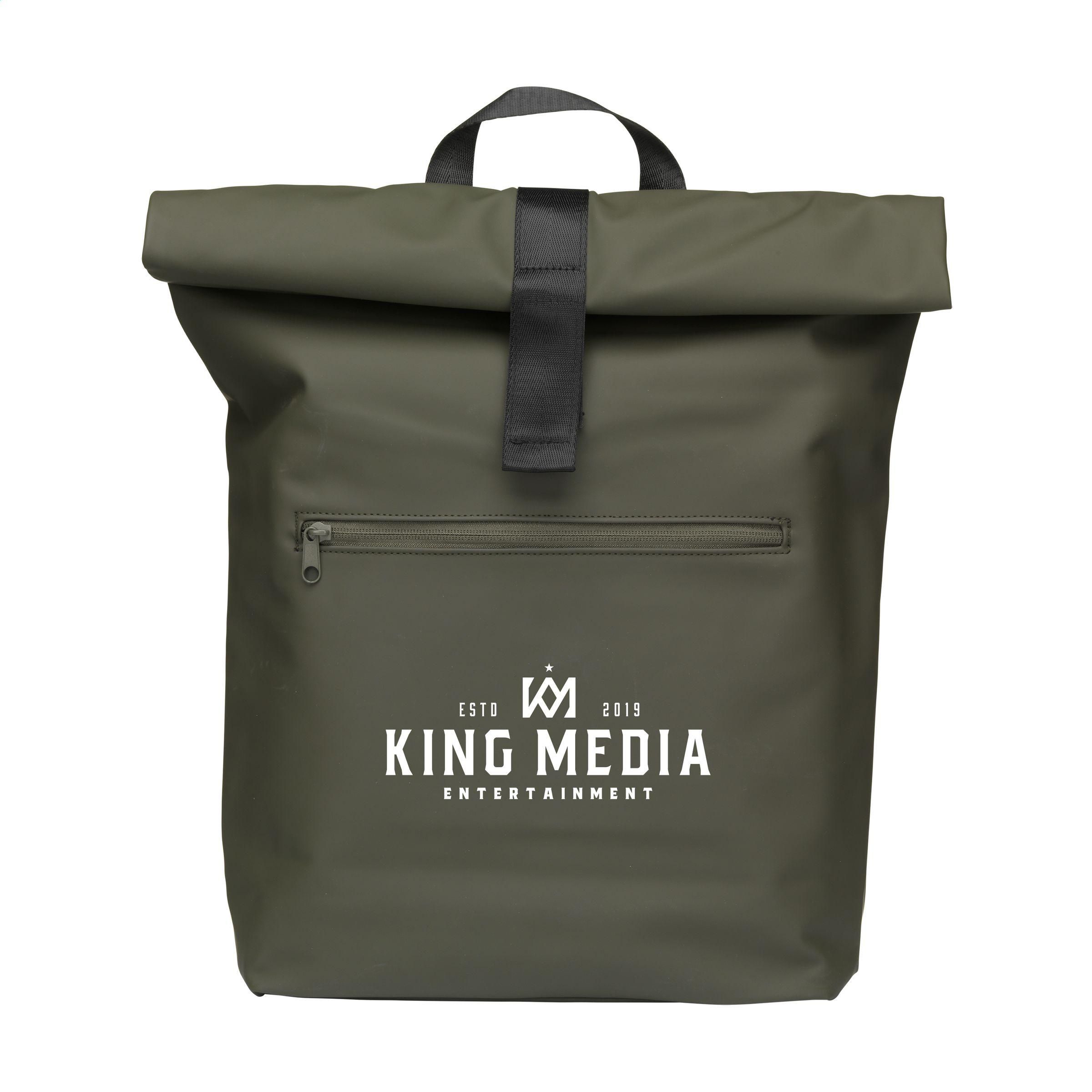 Lennon Roll-Top Genanvendt PU Rygsæk