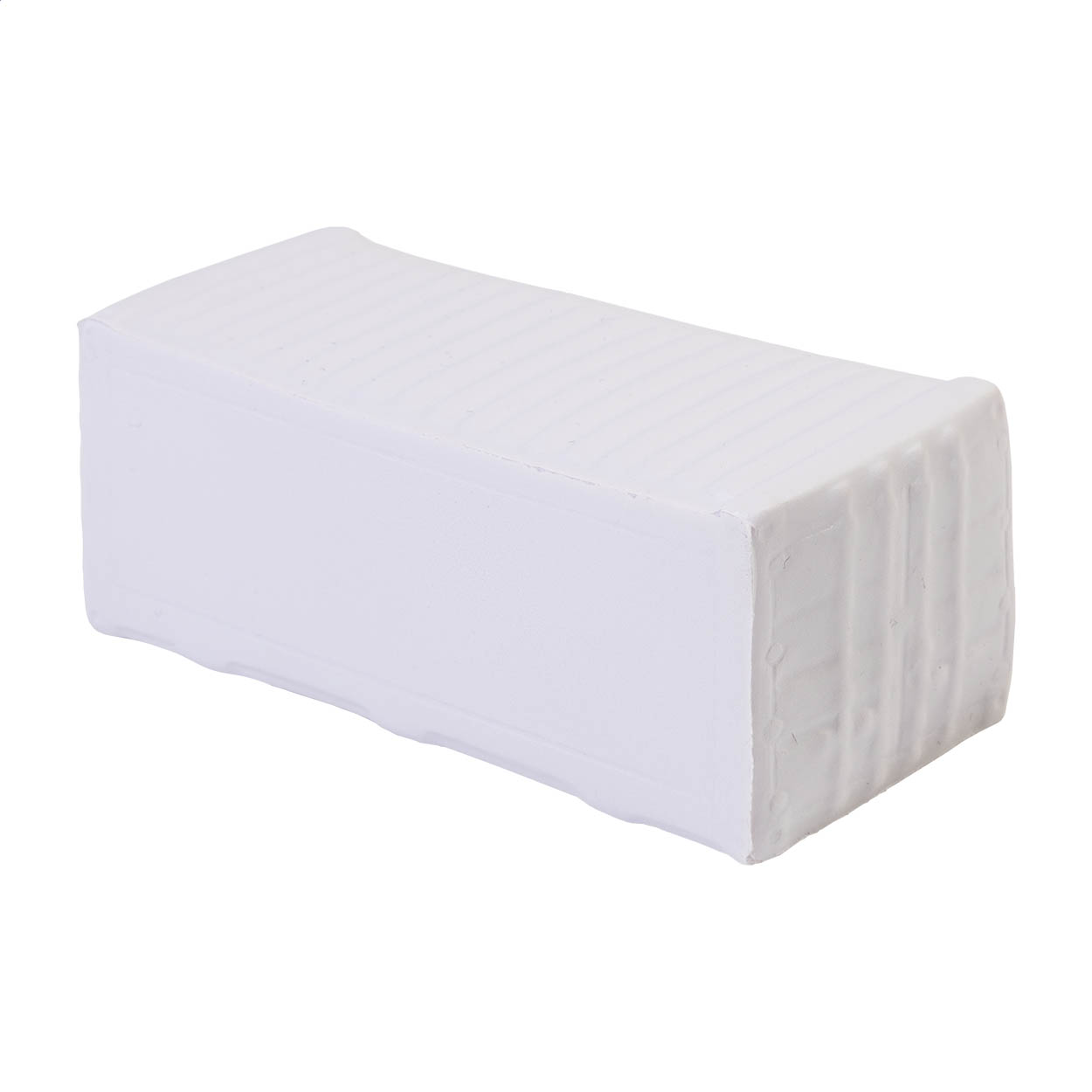 Freight antistressbold formet som en container i PU-skum med jeres logo trykt med logo