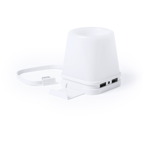 USB Hub Penneholder - Laura trykt med logo