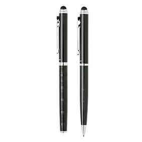 Swiss Peak Stylus kuglepen og rollerball gave sæt - Nørager