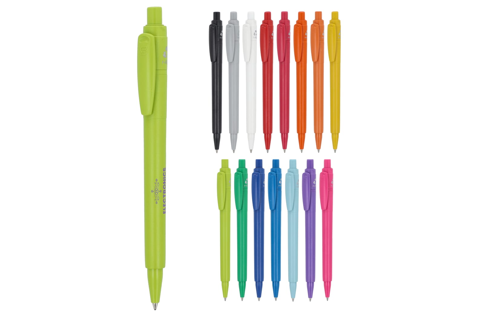 Kuglepen Baron 03 genanvendt hårdfarve