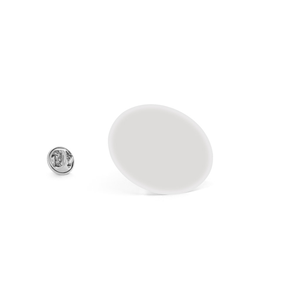 Doming 1 rundt fleksibelt doming-badge med jeres logo, 15 mm