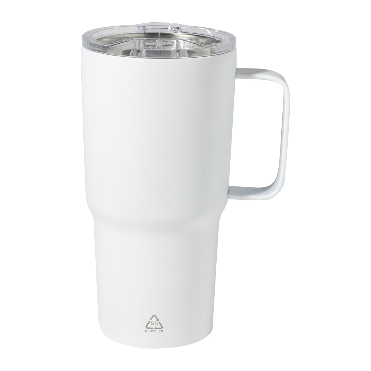 Grabicano termokrus i genbrugt rustfrit stål, 600 ml, med jeres logo