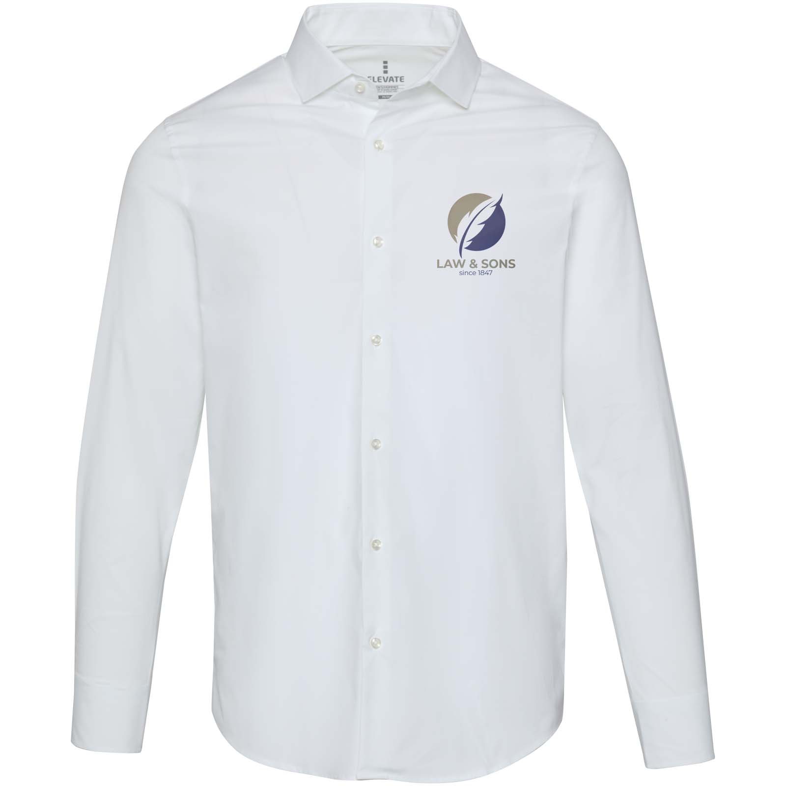 Carnelian Elegance Skjorte - Chloe trykt med logo