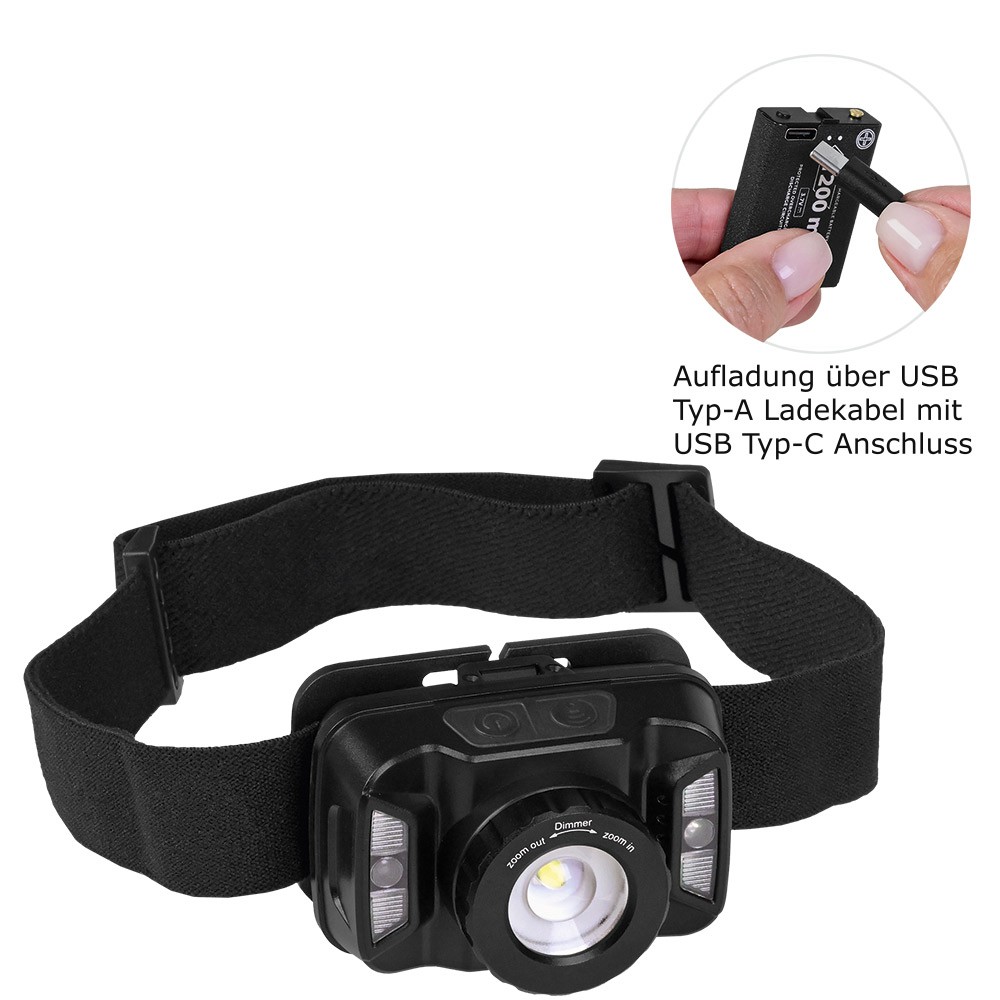 Fokus Opladelig Sensor Forlygte - Süderjütland