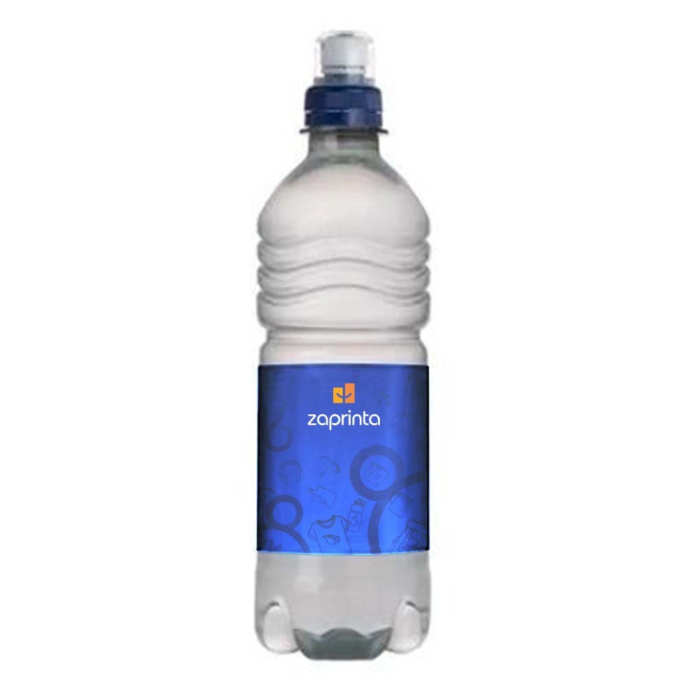 500 ml kildevand transparent flaske med skruelåg - Frederikke