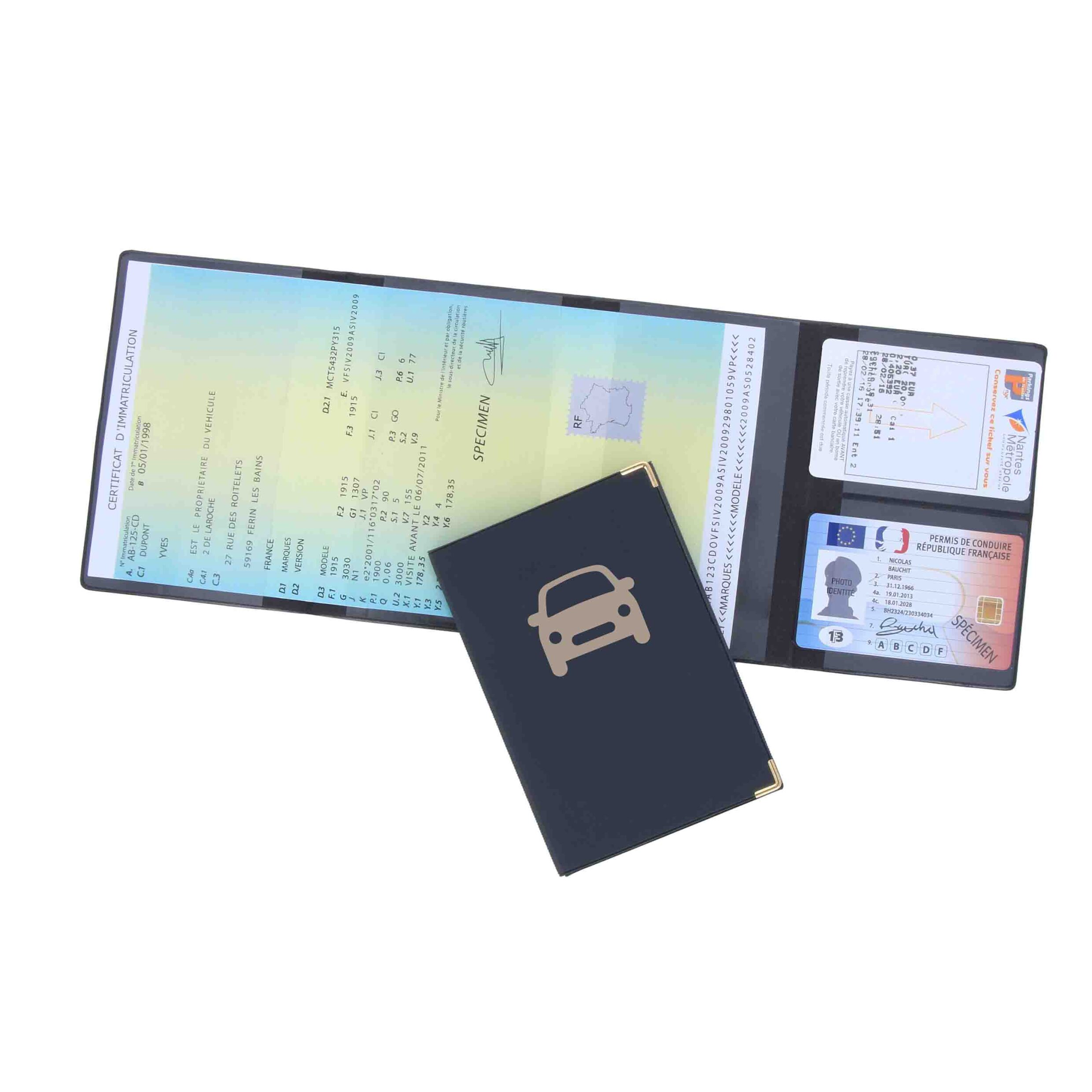 4-Folder Registreringskort Holder - Slagelse