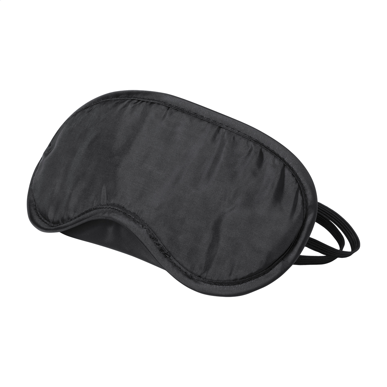 Airnap sovemaske i mikrofiber med gummirem og jeres logo trykt med logo