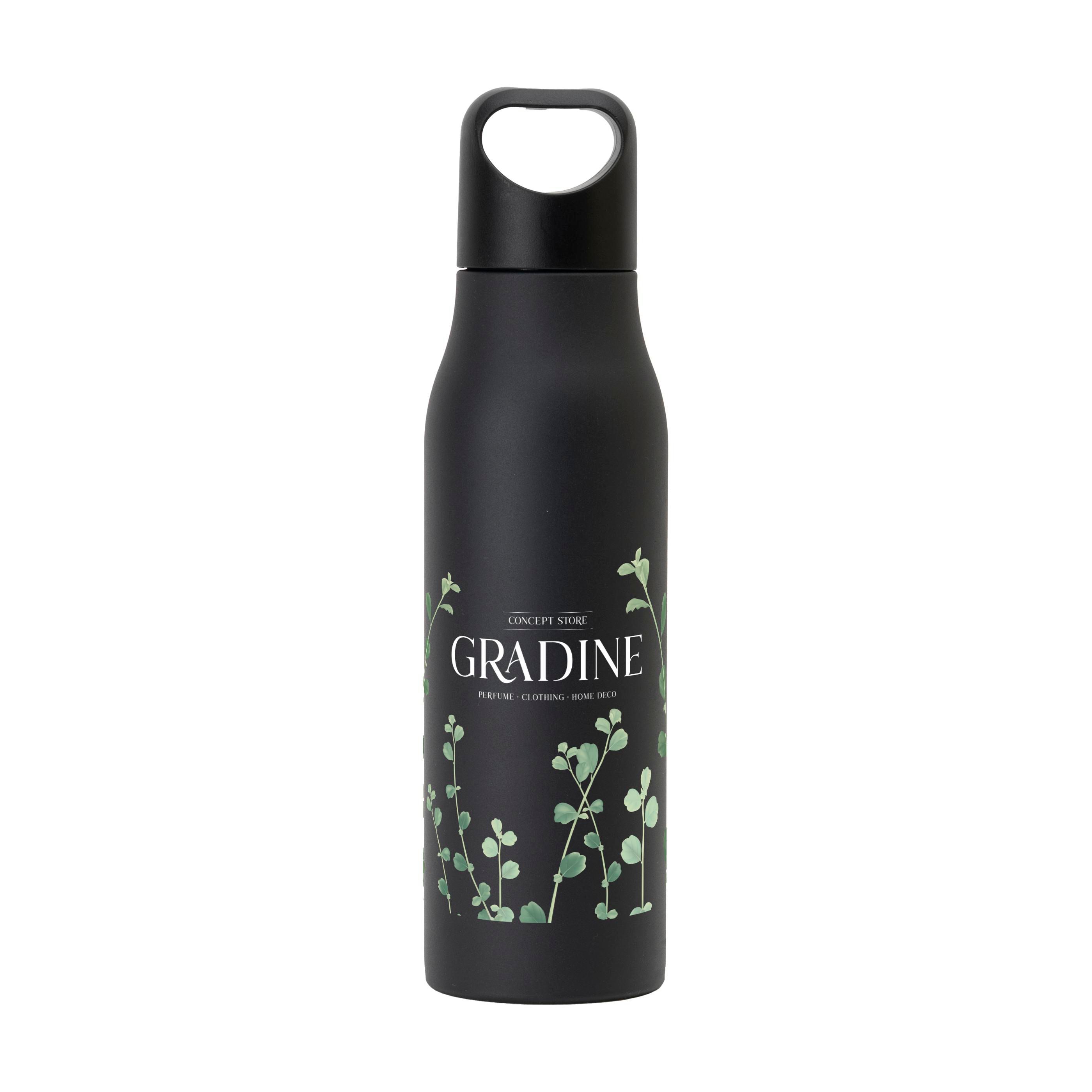 GenbrugSteel Drikkeflaske 800 ml - Ditte trykt med logo