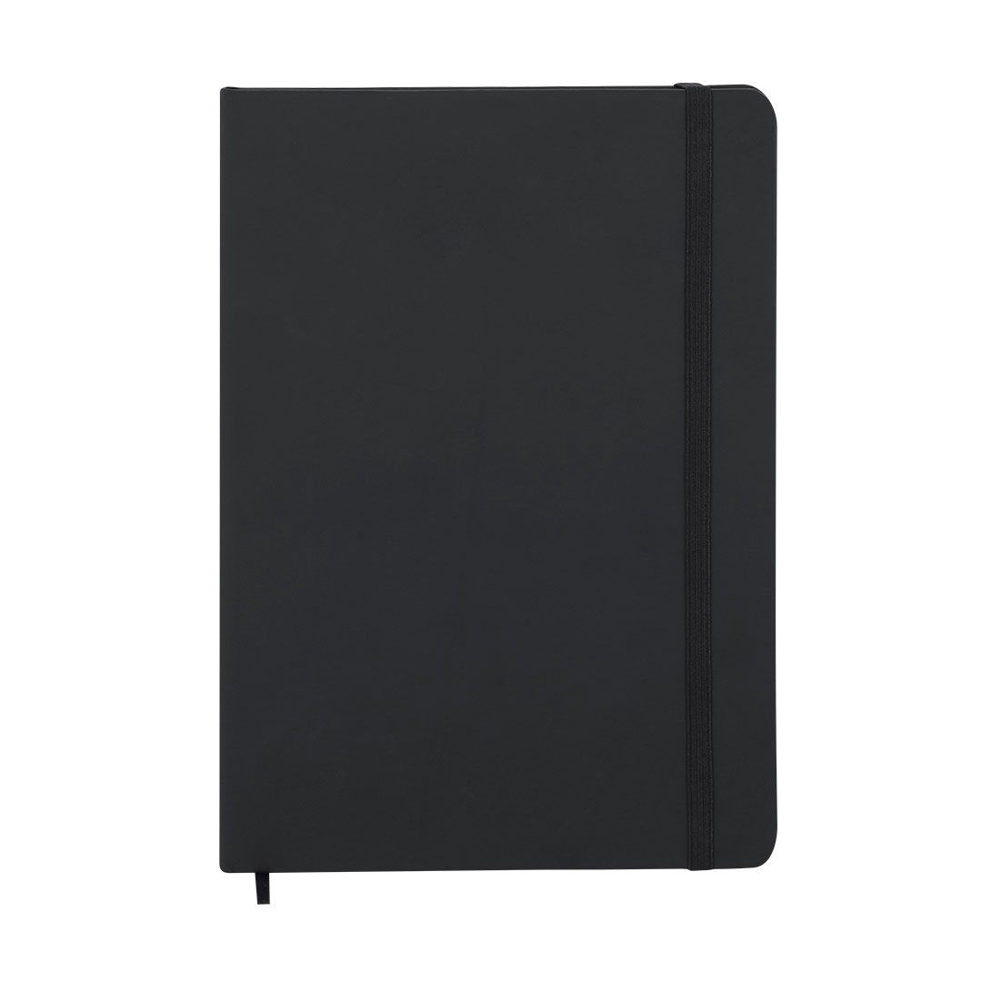 Elegant PU Notesbog - Charlotte trykt med logo