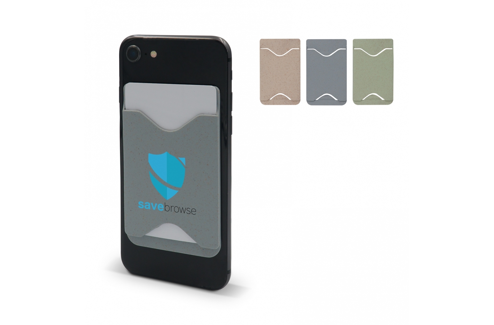 Bio-plastik hvedehalm smartphone kort holder - Charlotte