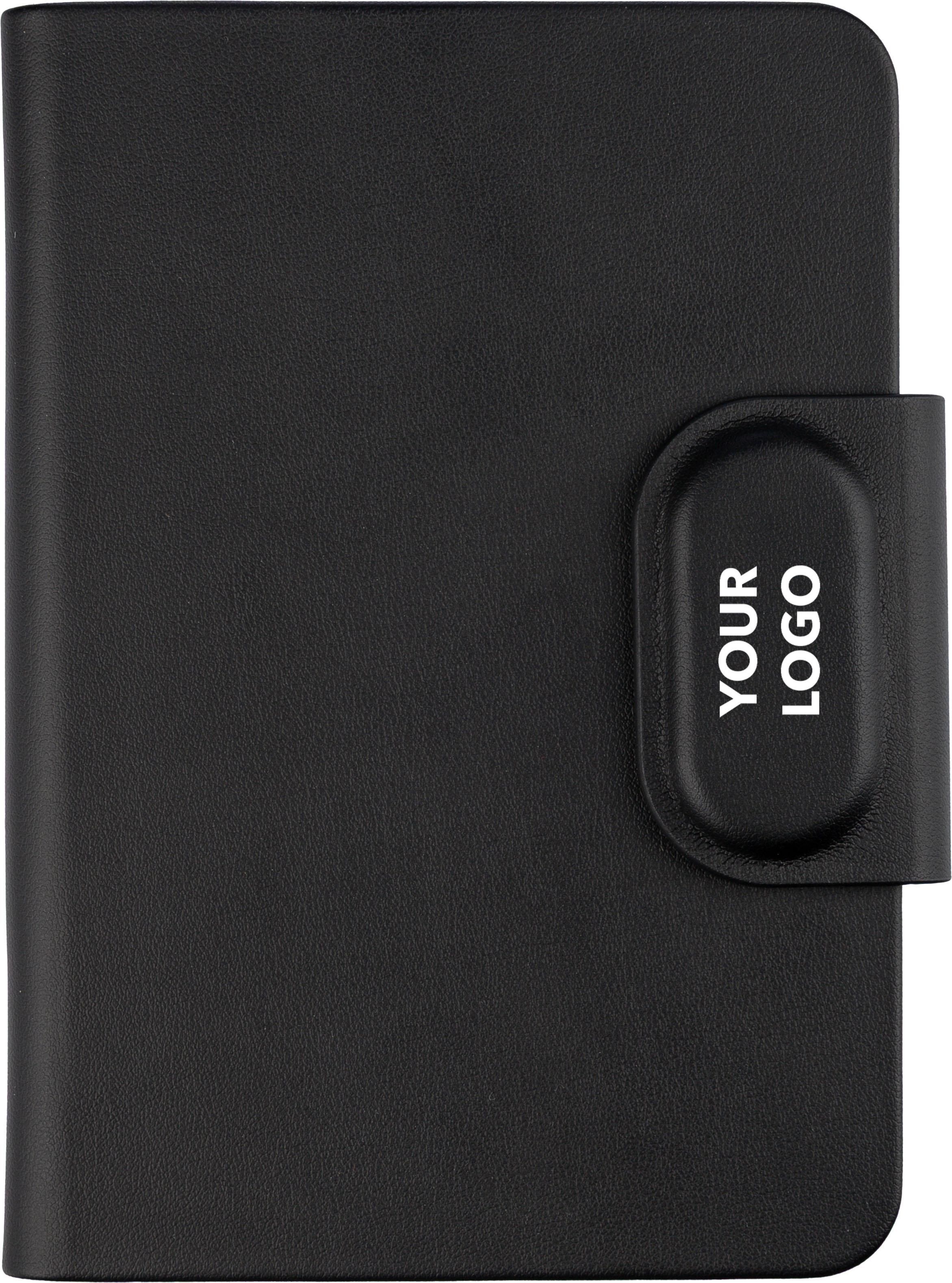 Genbrugs PU pasmappe med magnetlukning - Oscar