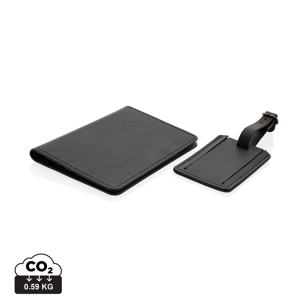 Swiss Peak Genbrugt PU Pas Holder - Agneslev
