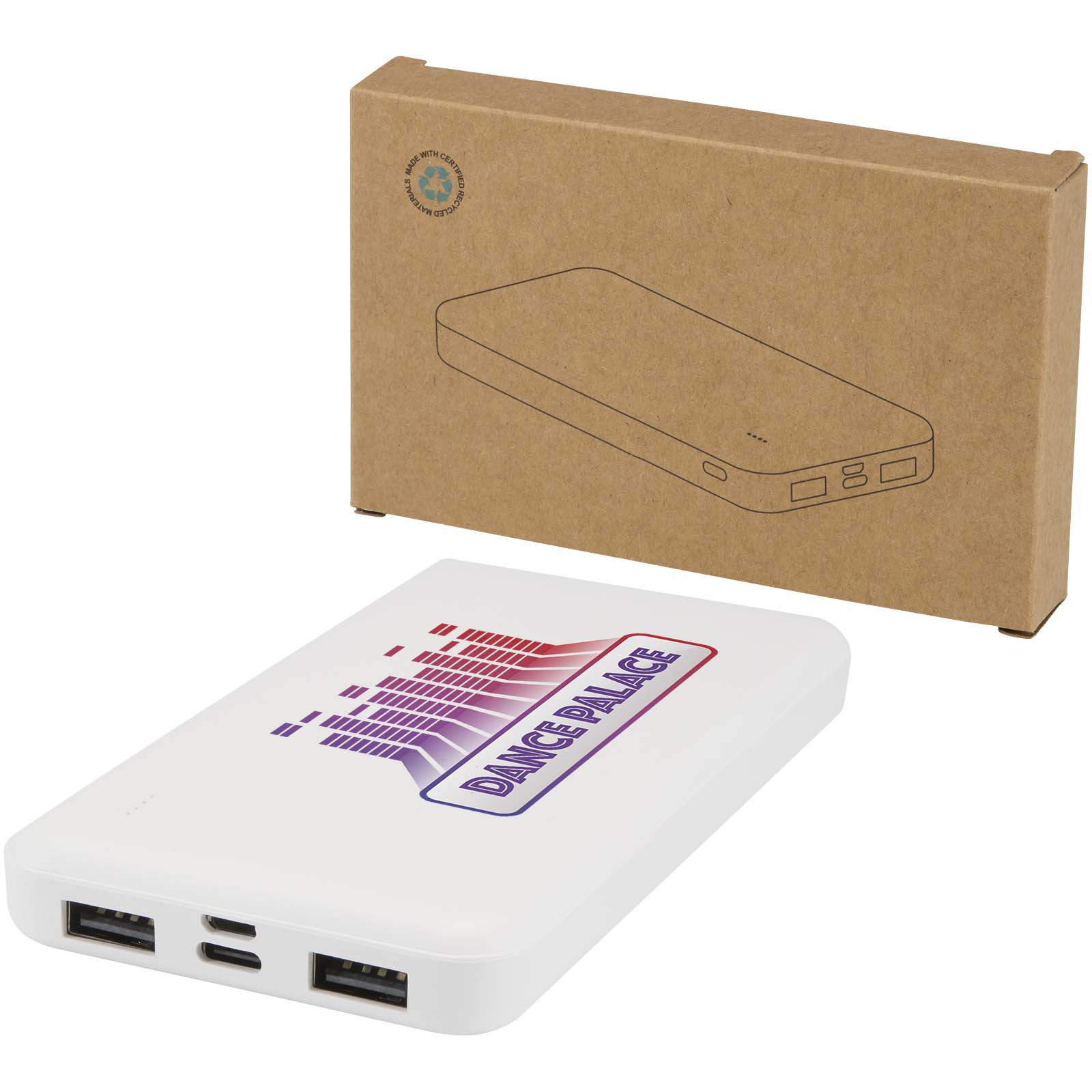 Miljøvenlig Kraftbank 10.000 mAh - Julie