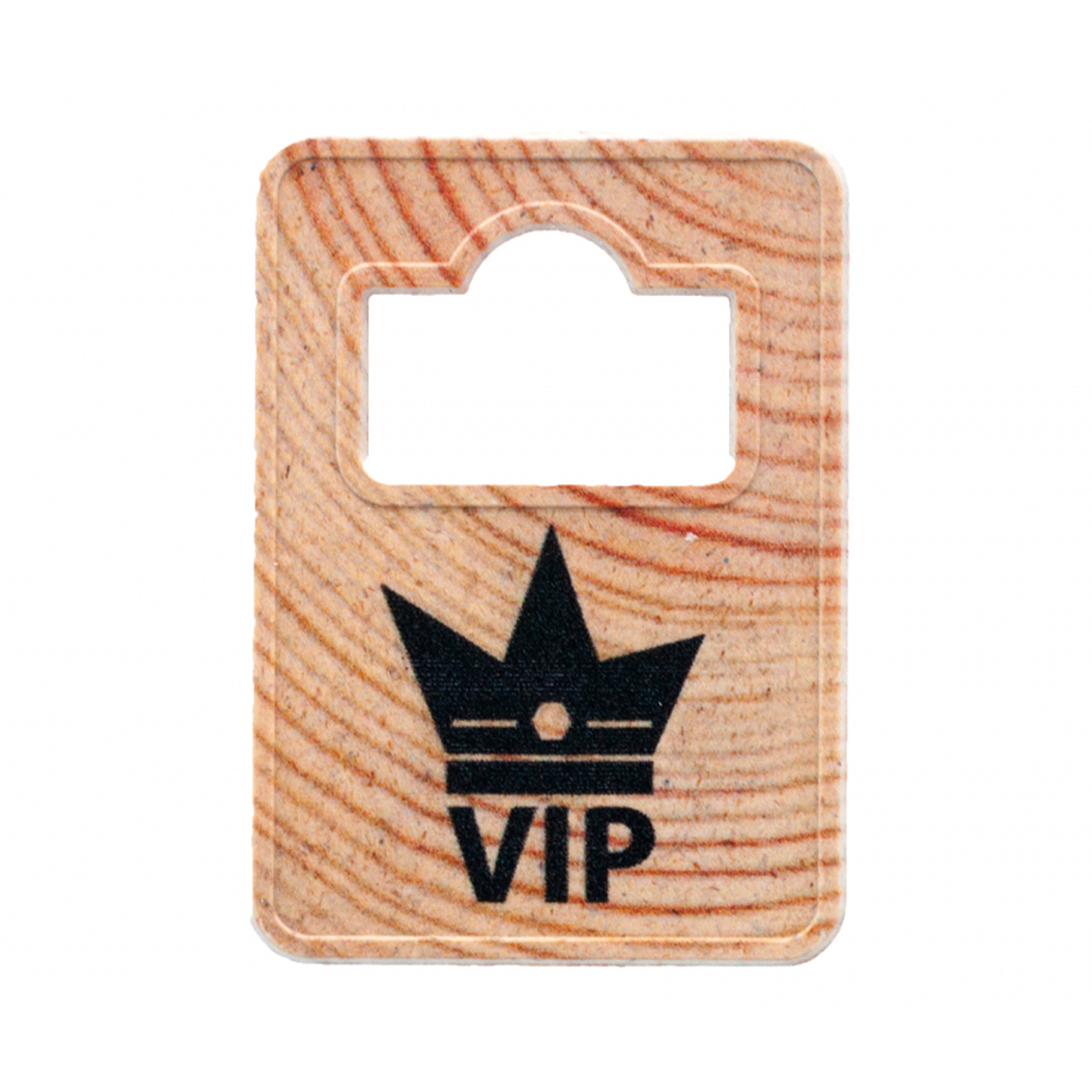 Træ garderobe mønter med hul - Vilma