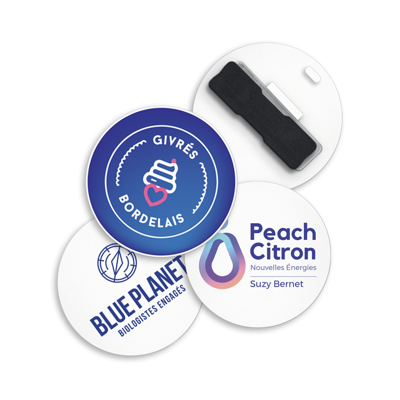 Magnetisk Rund Badge - Thisted