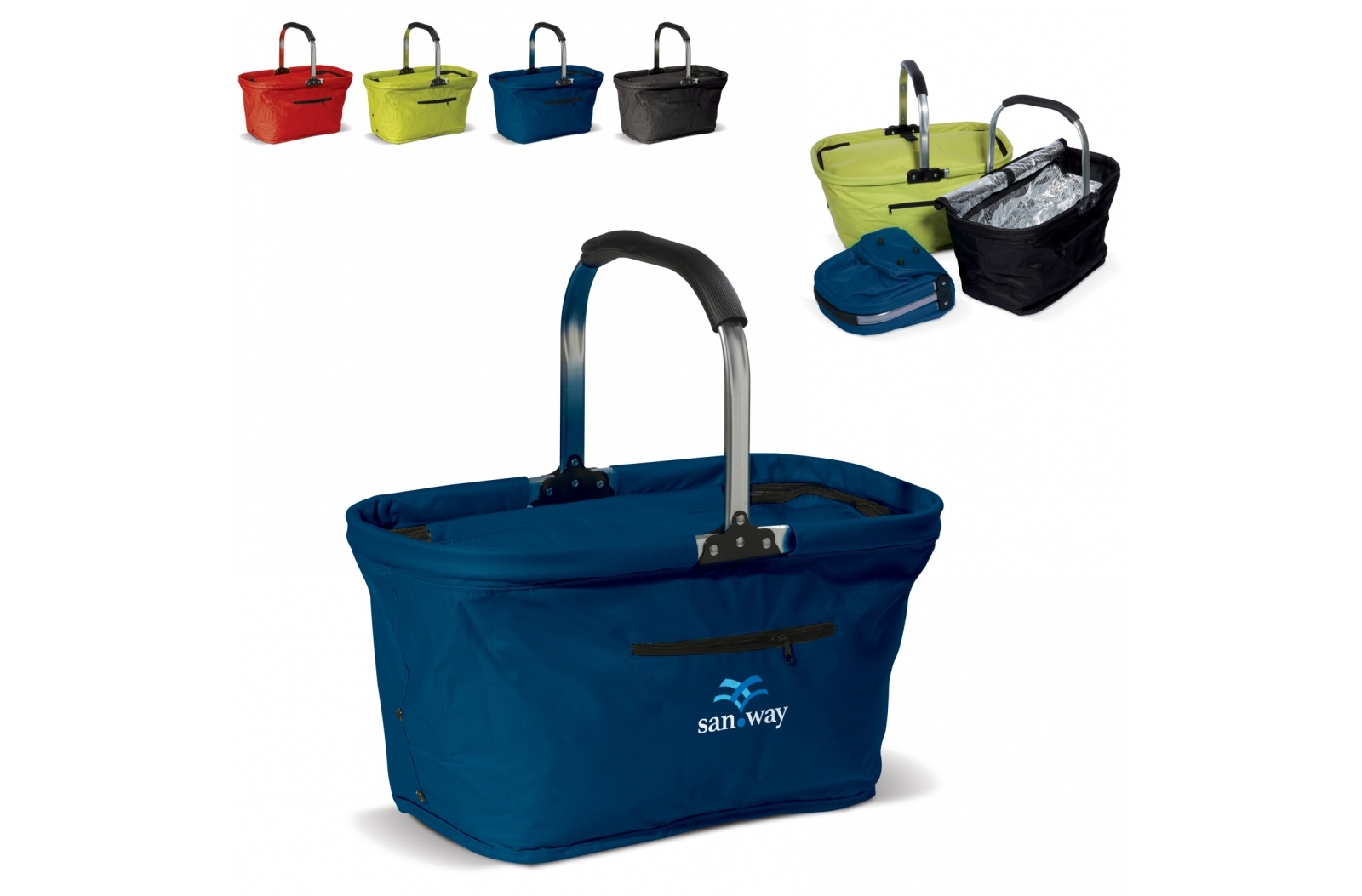 Sammenklappelig Picnic Kurv Kølepose - Ballerup