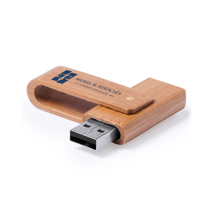 16GB Bambustræ USB Flash-drev - Hirtshals
