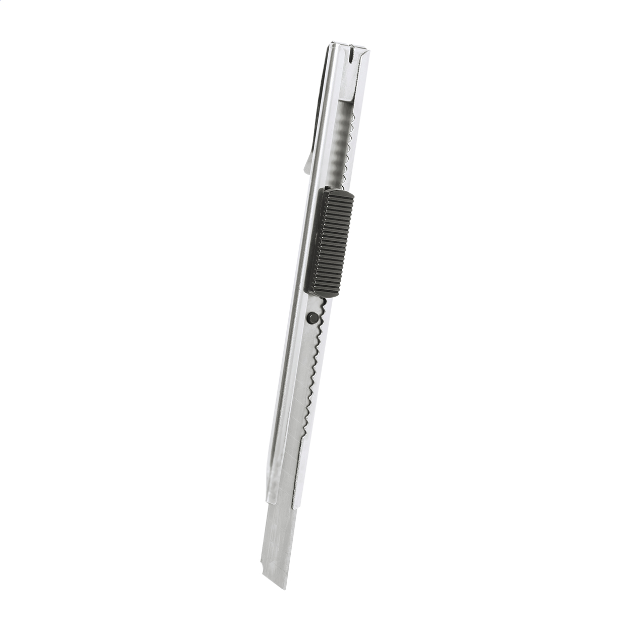 Cuttex hobbykniv i rustfrit stål med logo til kontor og lager trykt med logo