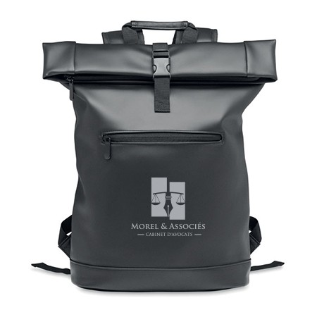 Laptop PU Rolltop rygsæk - Freja