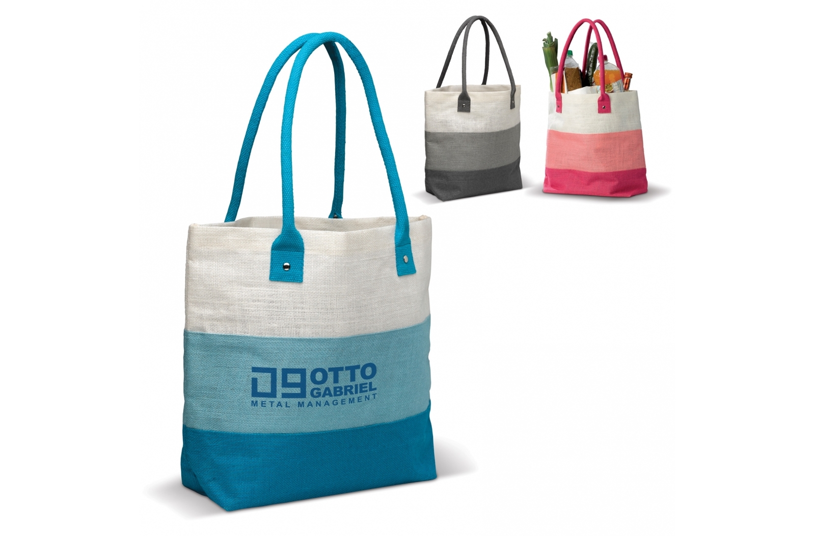 Rummelig Strand Jute Taske - Lundtoft