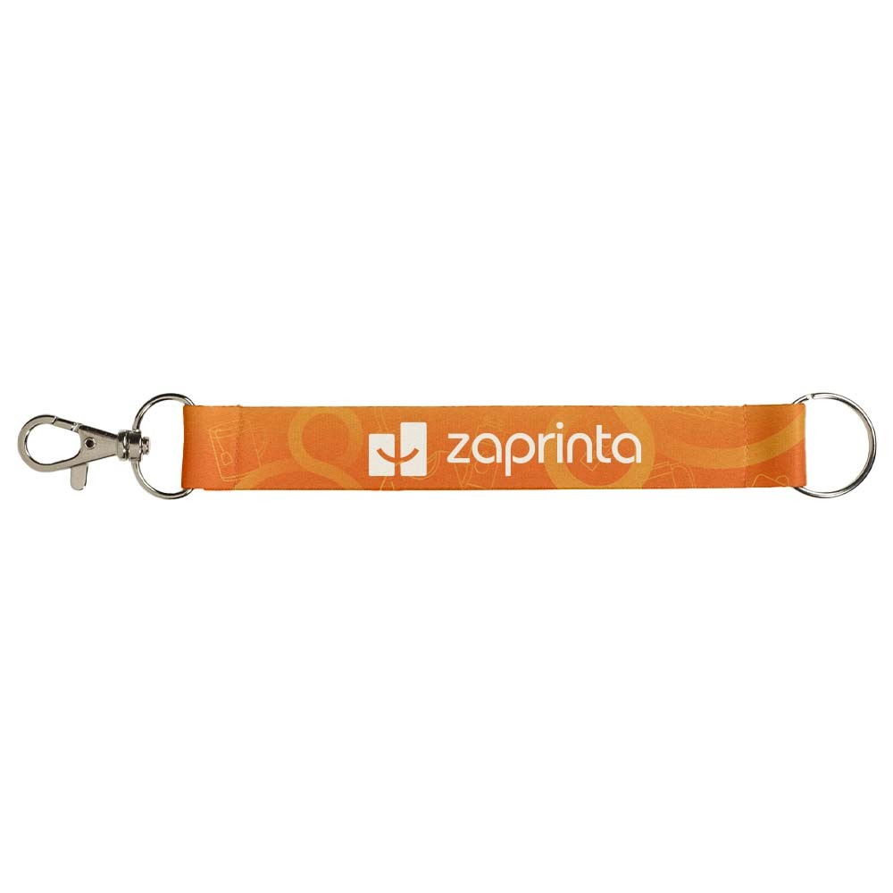 Minik Fuld Farve Lanyard Nøglering - Hvidebæk
