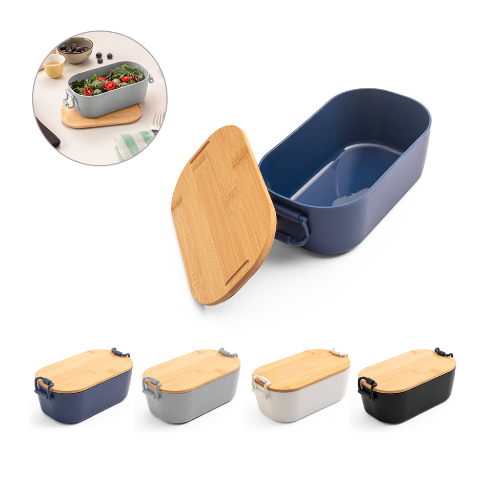 MAHLEB. Lufttæt PP-boks med bambuslåg