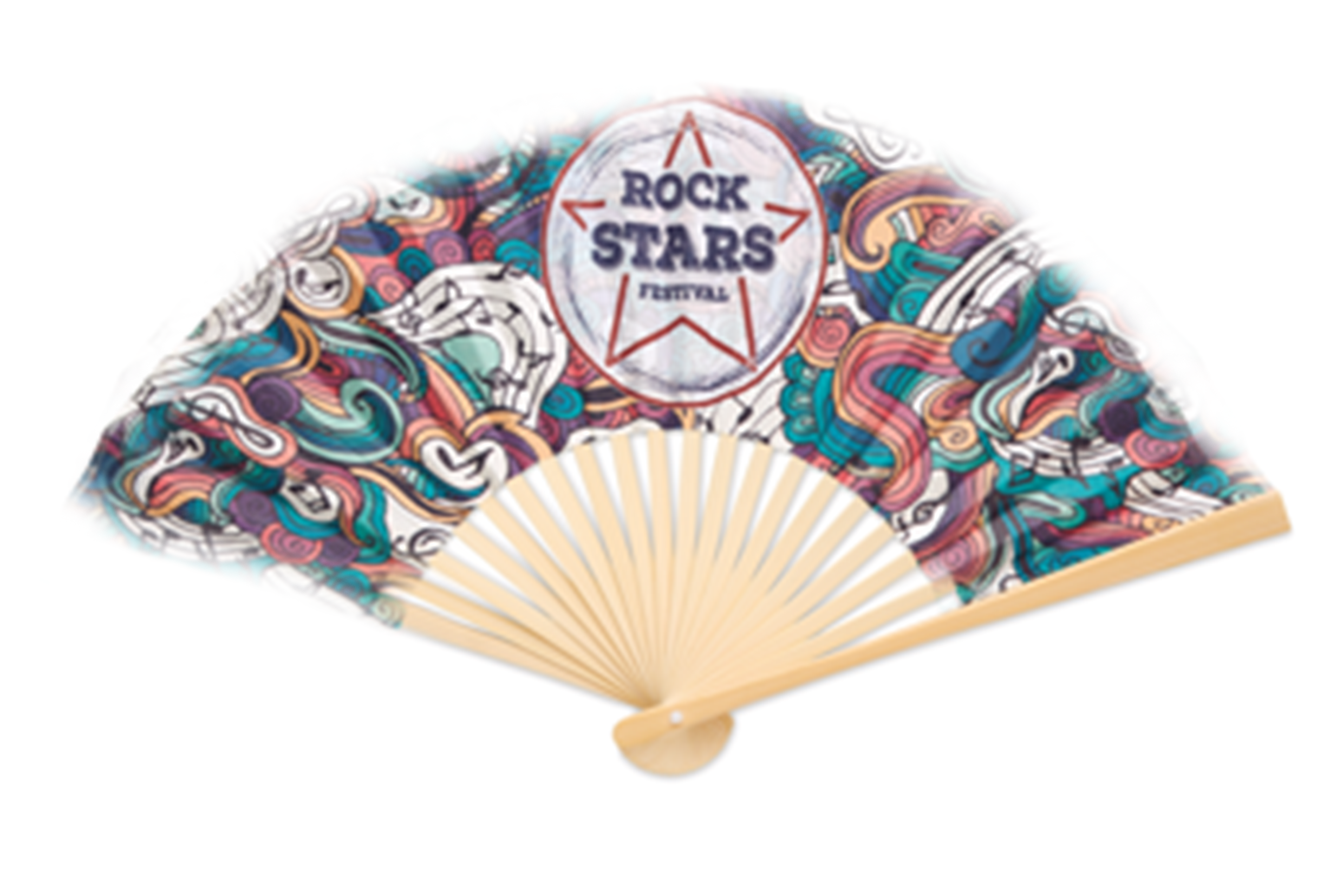 Bamboo hand fan