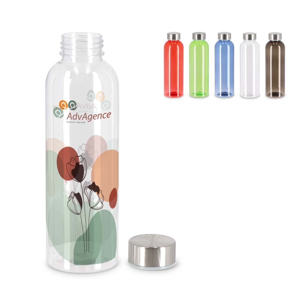 Farverig Genbrugsflaske 500ml - Skagen