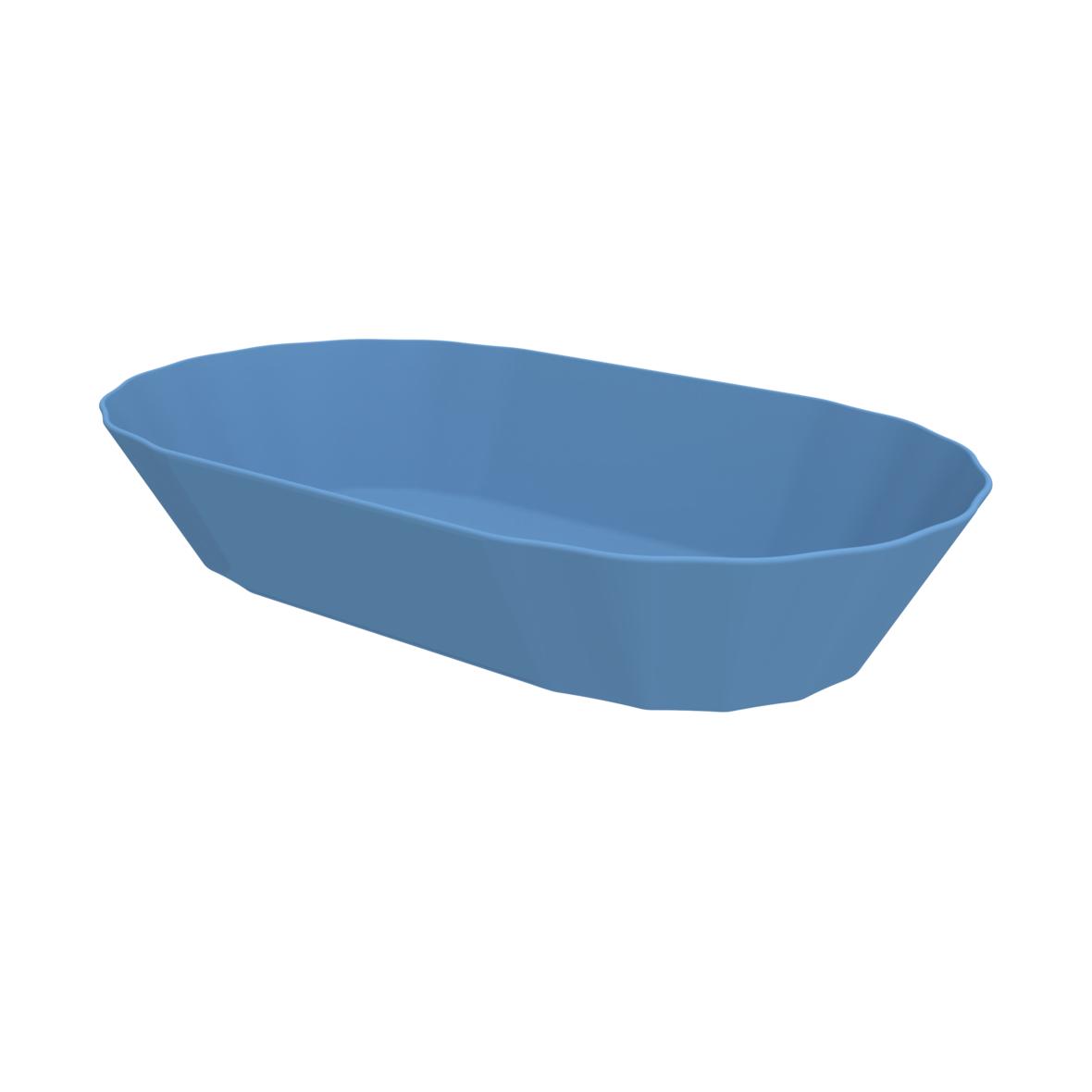 genanvendelig oval snackskål
