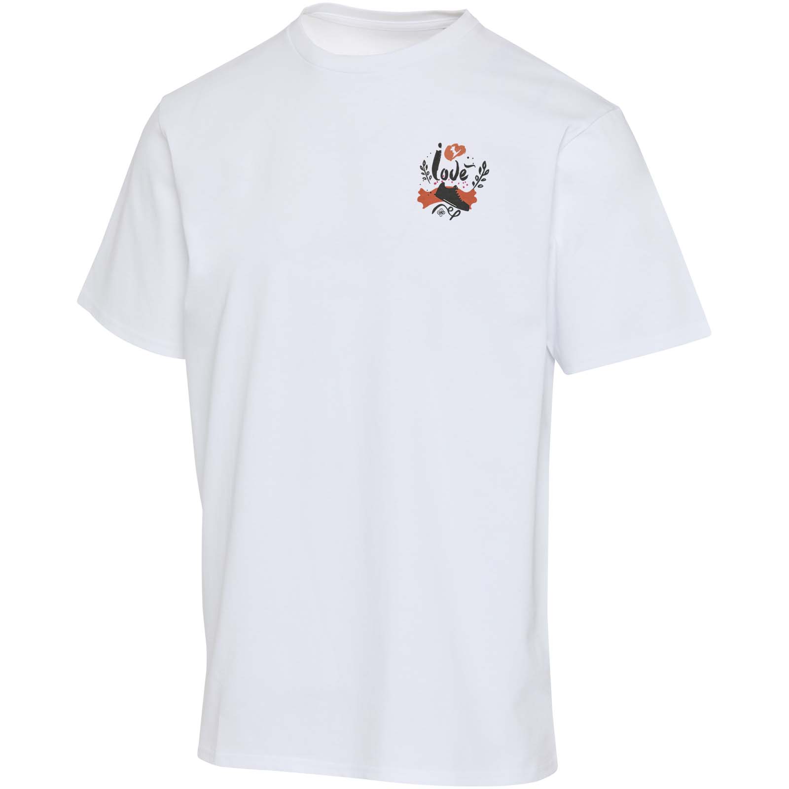 Bæredygtig Komfort T-Shirt - Nordjütland trykt med logo