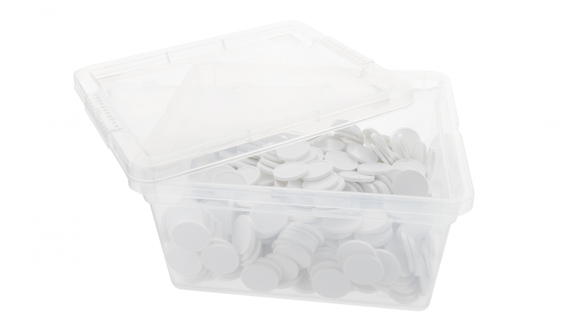 Plastikpoletter i lager - Gråsten
