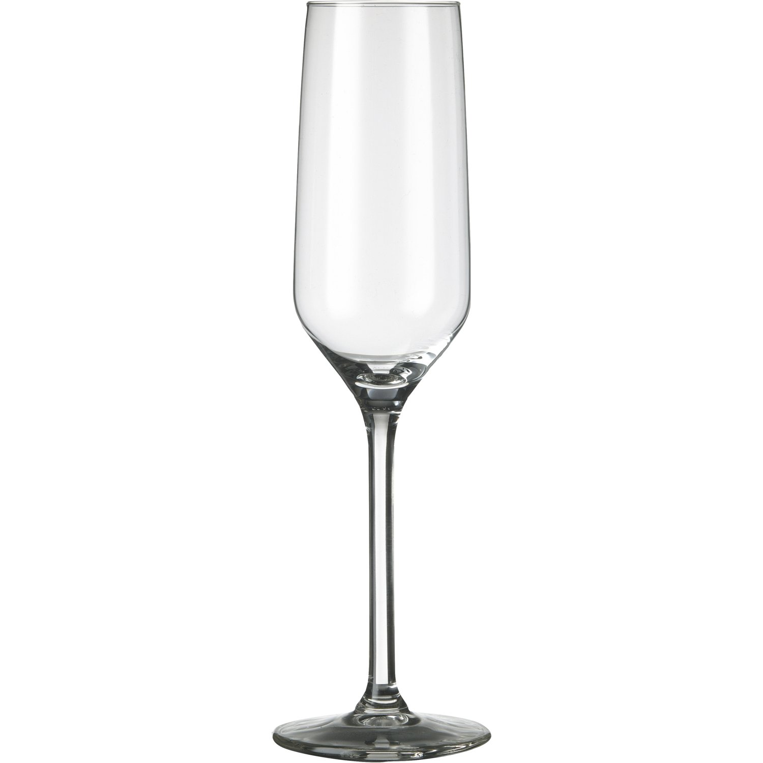 Royal Leerdam Carré champagneglas 22 cl med logo, sæt med 6 stk. trykt med logo
