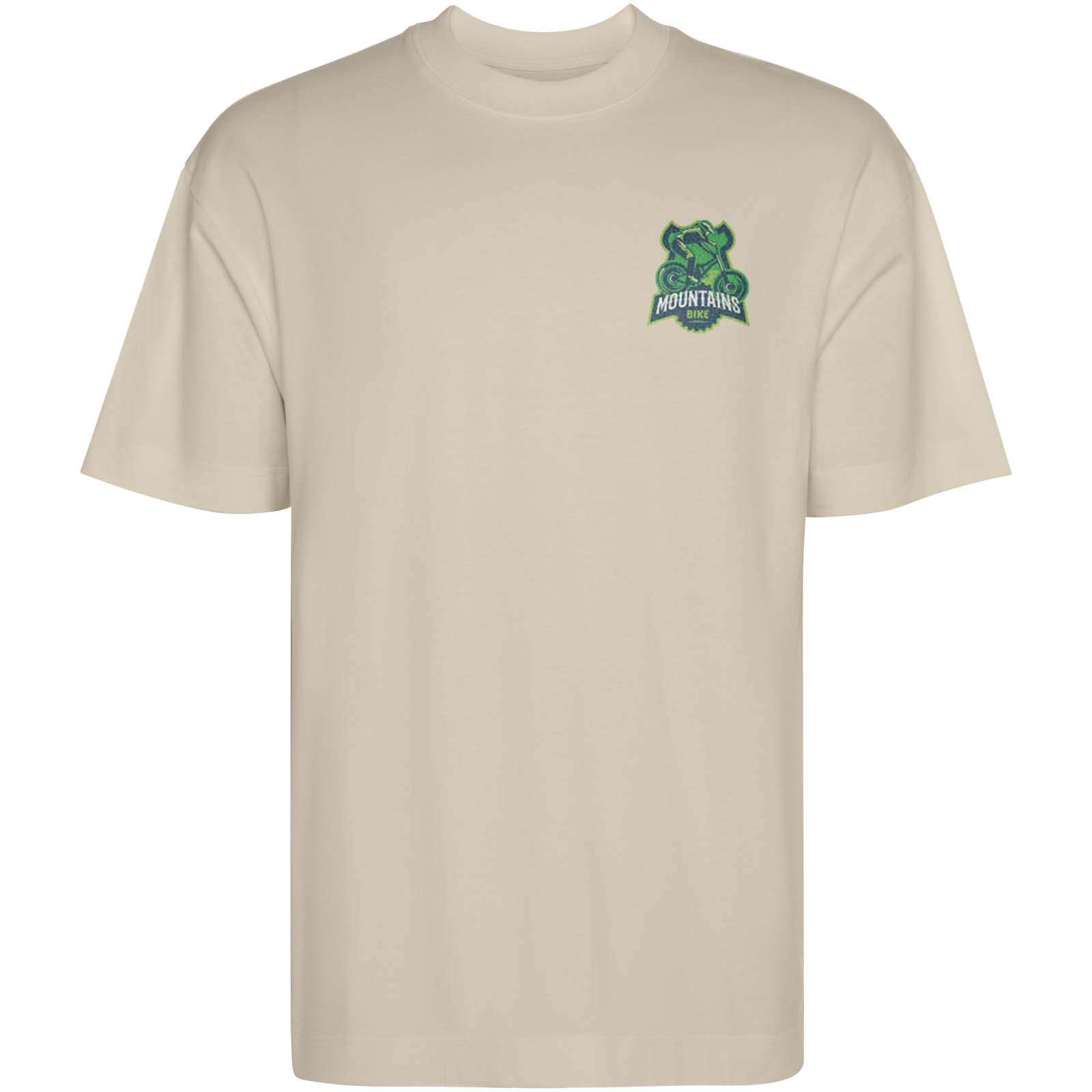 Chow oversized unisex T-shirt med korte ærmer