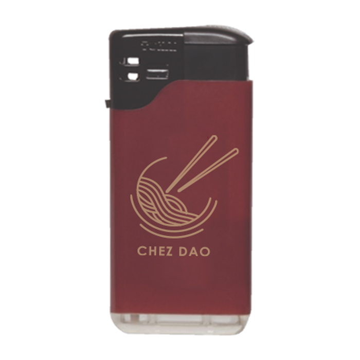 Børnesikker Lighter - Daniel trykt med logo