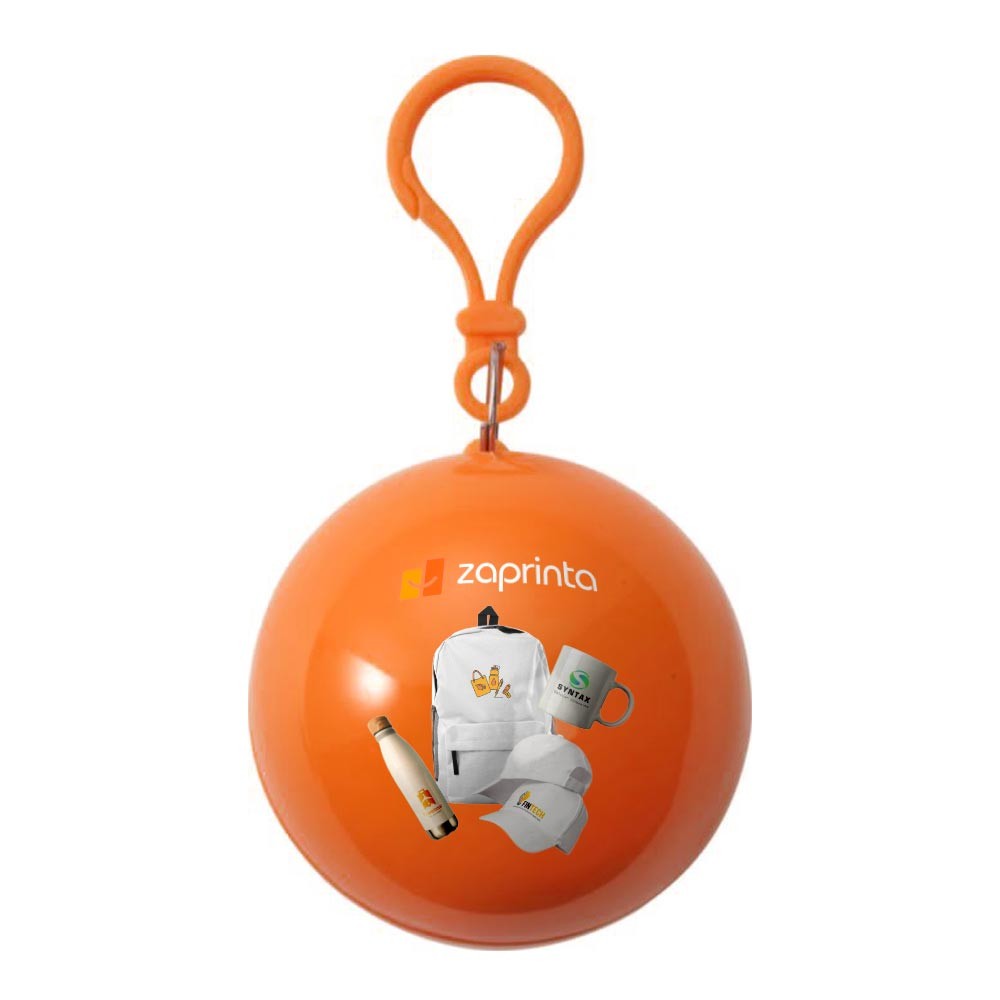 PVC Poncho bold med snap krog vedhæftning - August