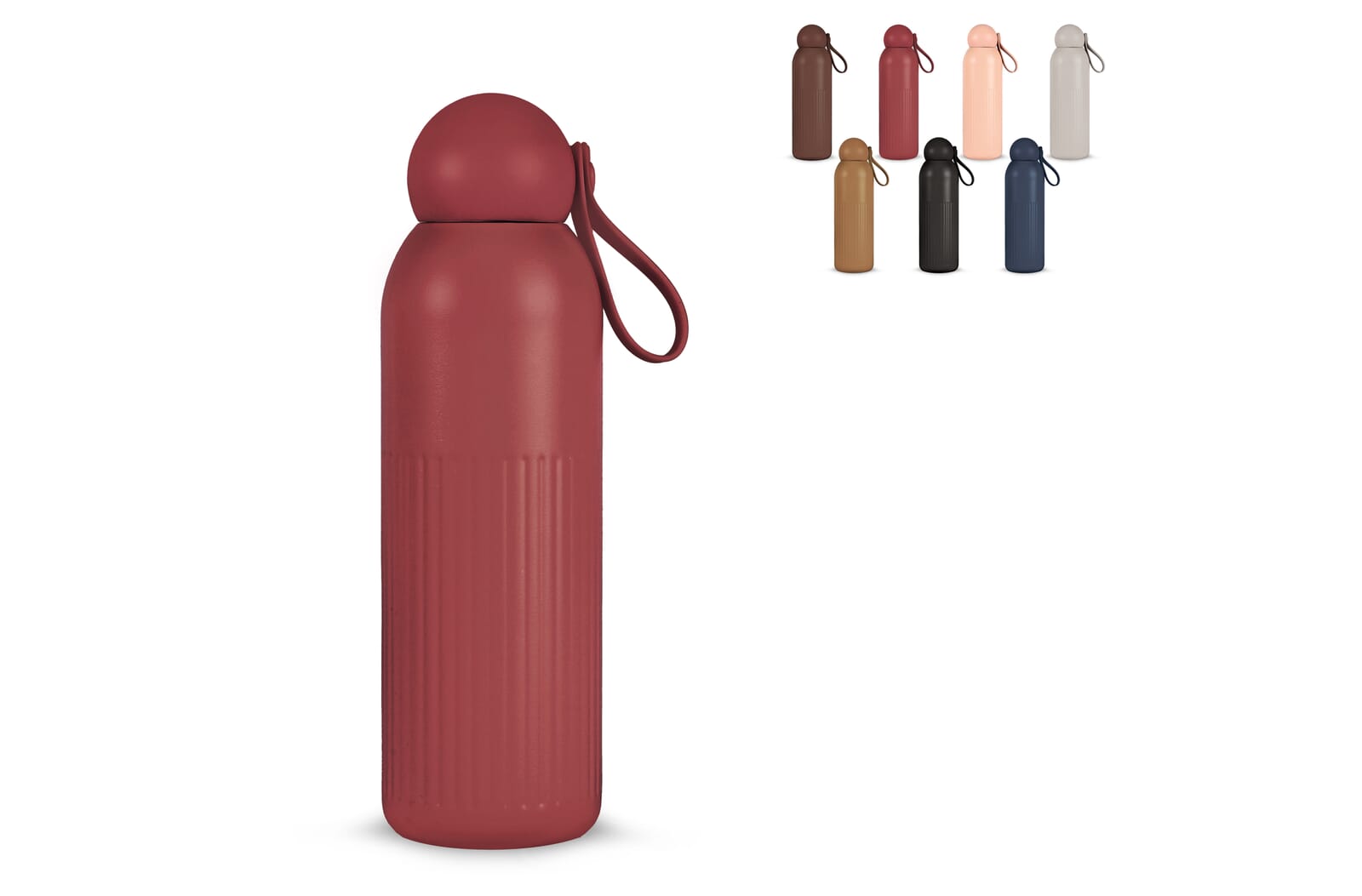 Sagaform Tekla stålflaske (genanvendt) 500 ml