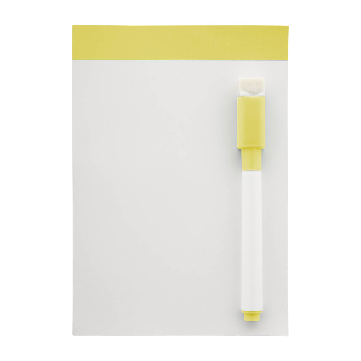 Mafri magnetisk notetavle med marker og visker og jeres logo