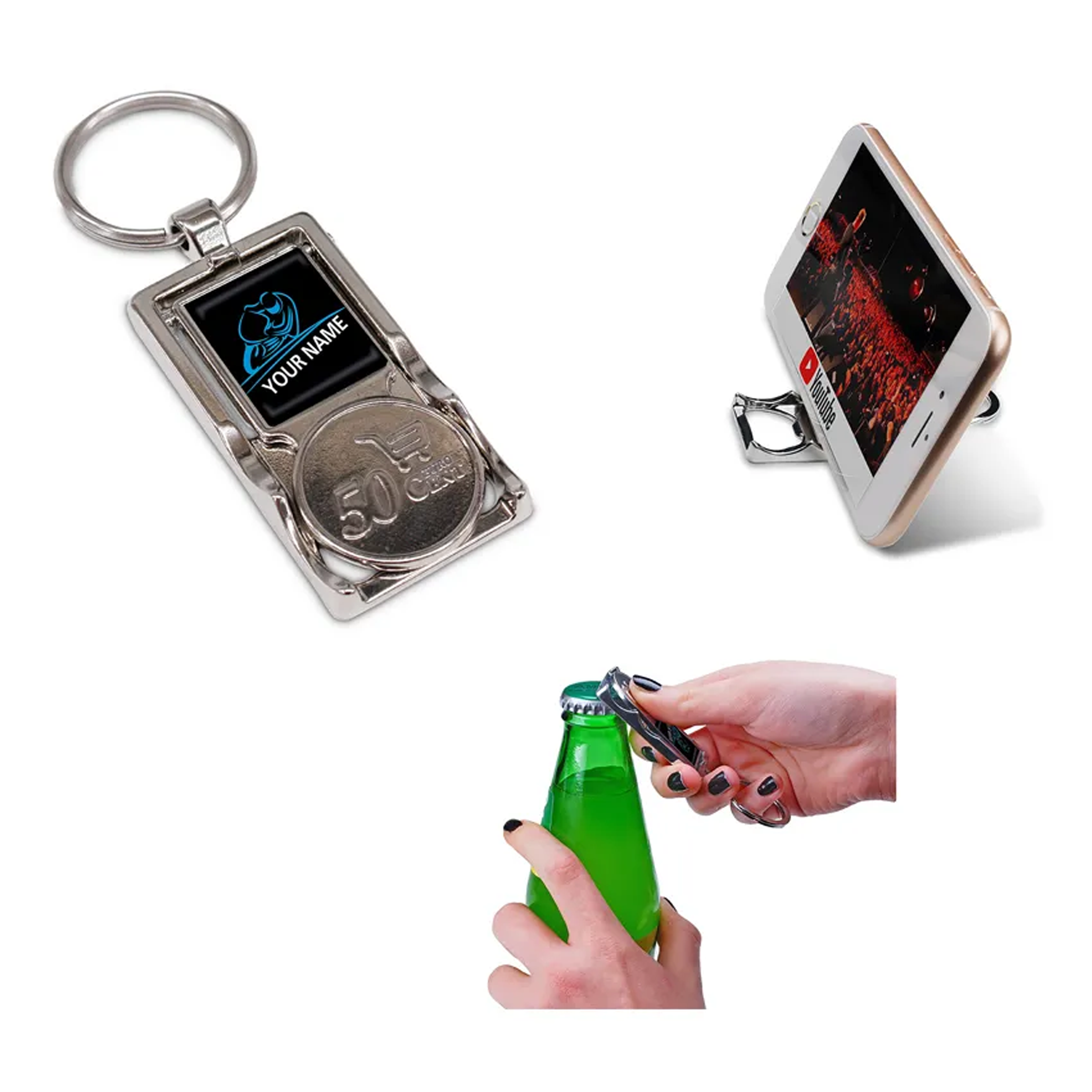 Flerfunktionen Nøglering - Isabella